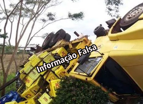 Notícia falsa sobre acidente com vítima fatal deixa população indignada Notícia falsa sobre acidente com vítima fatal deixa população indignada