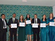 Formatura da primeira turma do Curso de Psicanalise do IBETEO