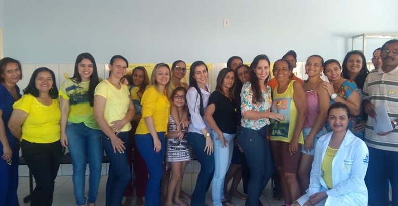 Equipes de Saúde e Assistência Social de Brumado aderem a Campanha Setembro Amarelo