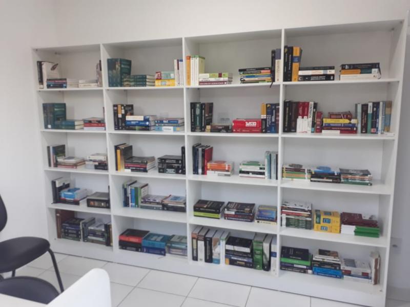 Cipe Sudoeste inaugura sala de leitura Cel PM Antônio Medeiros de Azevedo