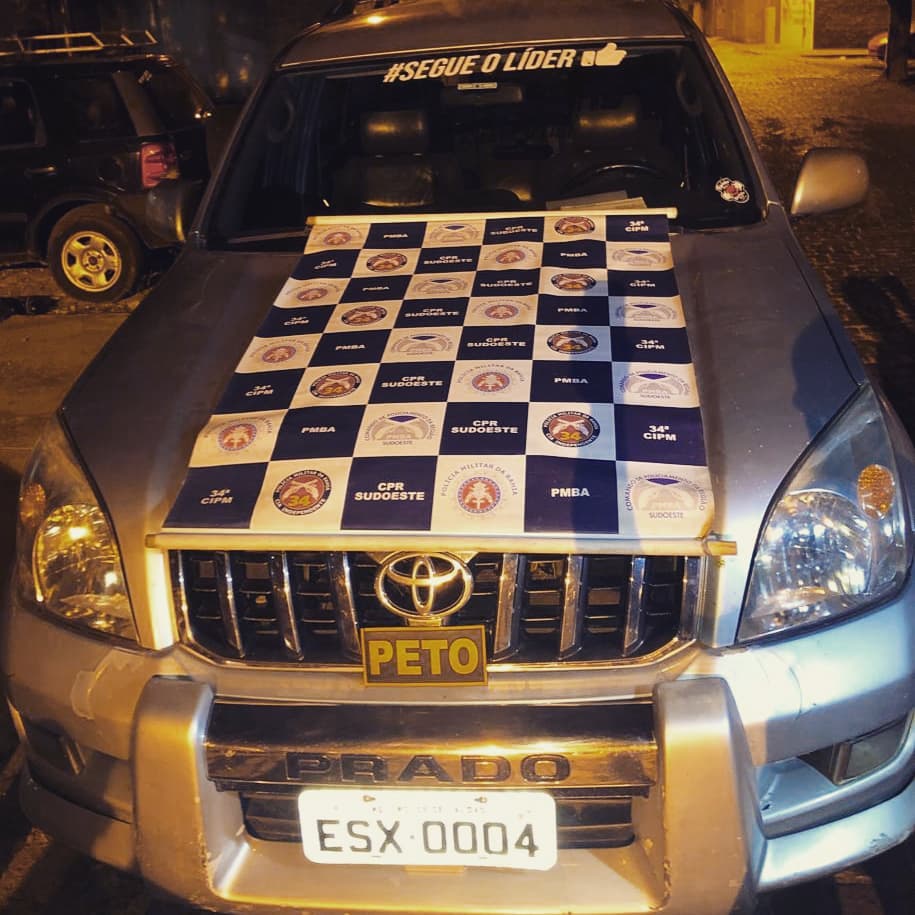 Brumado: Polícia Militar apreende veículo clonado no bairro Dr. Juracy