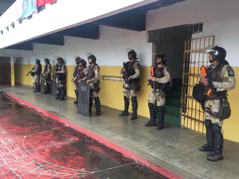 Operação Reação transfere 24 detentos de Itabuna para Serrinha 