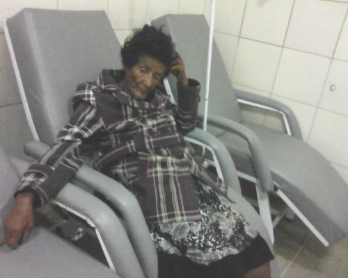 Após ter ficado cinco dias sem se alimentar, Valdira segue internada no HPMN  