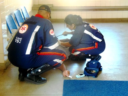 Idoso passa mal em delegacia após ser vitima de saidinha de banco