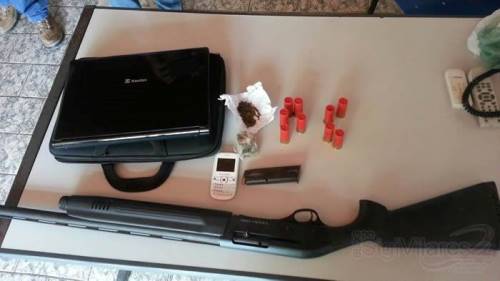 Santa Maria da Vitória: Cigano é preso com arma, munições e drogas 