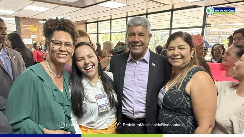 Primeira Dama de Rio do Antônio participa da 5º Conferência EStadual para Mulheres