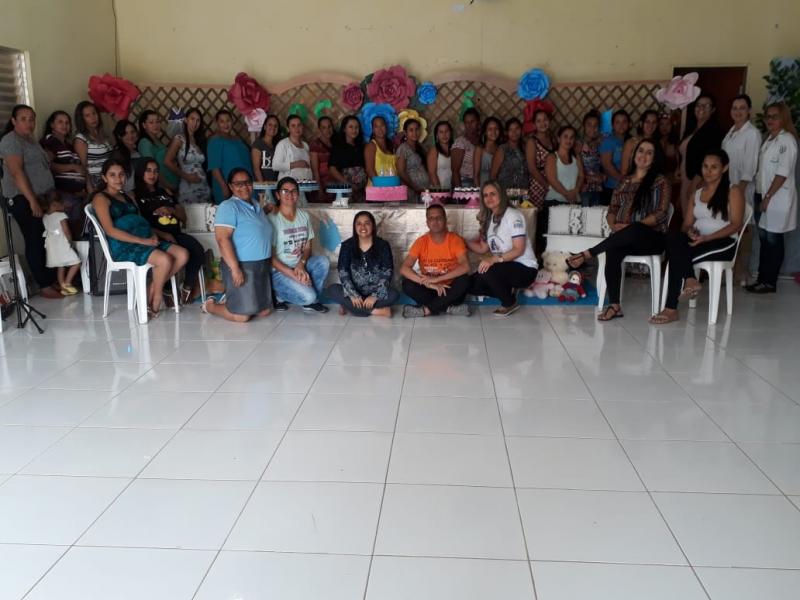 Evento em comemoração ao dia da gestante é realizado em Malhada de Pedras