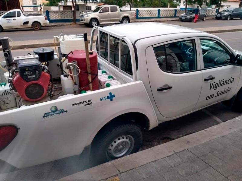 Sesab autoriza expansão do bloqueio com o carro fumacê para mais oito bairros em Brumado