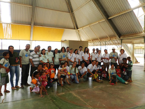 ONG Viver Arte esteve presente no projeto Semana do Bebê