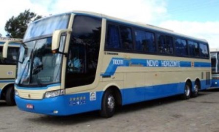 Palmas de Monte Alto: Bandidos assaltam ônibus da empresa Novo Horizonte