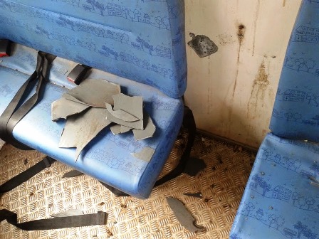 Mairi: Aluno explode bomba dentro da lixeira no ônibus escolar