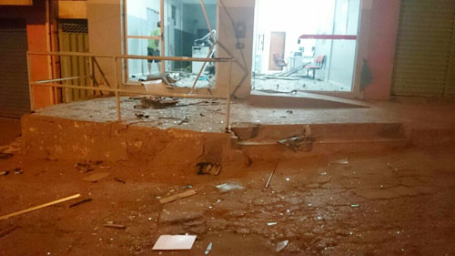Bandidos explodem agência do Bradesco no distrito de Cascavel em Ibicoara