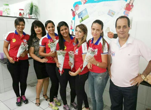 Real Calçados loja 01 homenageou seus colaboradores no Dia do Vendedor