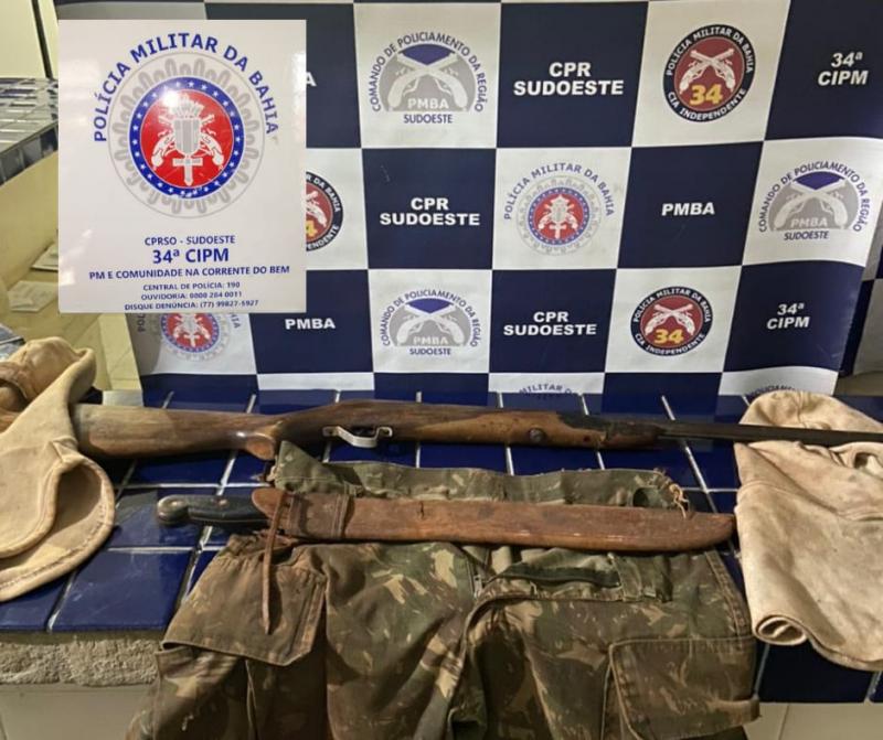 Brumado: Polícia apreende material utilizado em Caça Ilegal em área de preservação ambiental da Magnesita