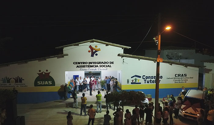 Primeiro Centro Integrado de Assistência Social é inaugurado em Dom Basílio; veja o vídeo