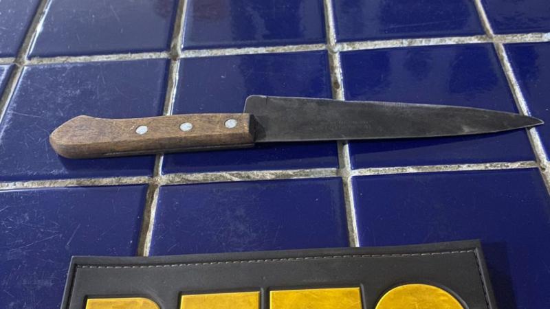 Durante briga de andarilhos, um é atingido por golpe de faca em Brumado