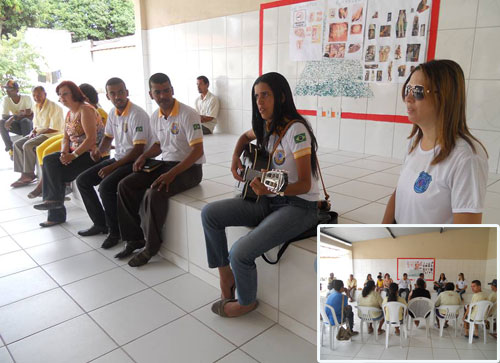 Capelães fazem visita ao Centro de Atenção Psicossocial