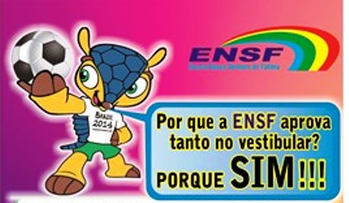 ENSF PARABENIZA OS APROVADOS NO VESTIBULAR 2014