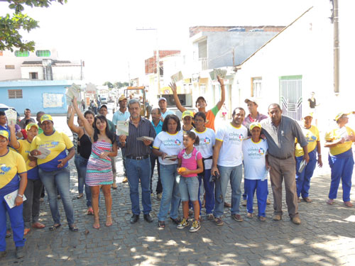 Lícinio de Almeida: Pessoas realizaram caminhada em prol do Meio Ambiente