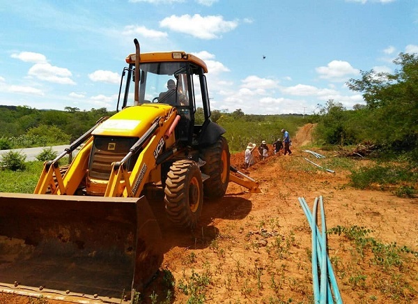 Guajeru: prefeitura realiza a construção do Sistema de Abastecimento de Água em Lagoa do Braço