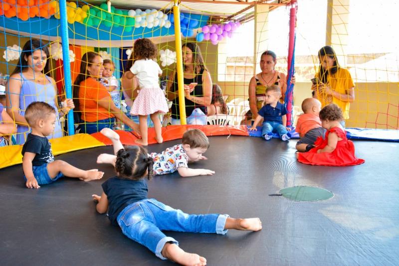 CRAS Zilda Arns, realizou evento em comemoração ao Dia da Criança em Guajeru