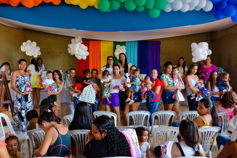 CRAS Zilda Arns, realizou evento em comemoração ao Dia da Criança em Guajeru