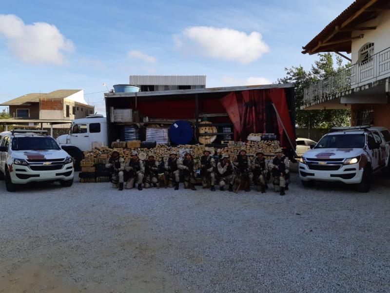 Cipe Sudoeste e PF são homenageados pela Alba por realizarem grande apreensão de drogas