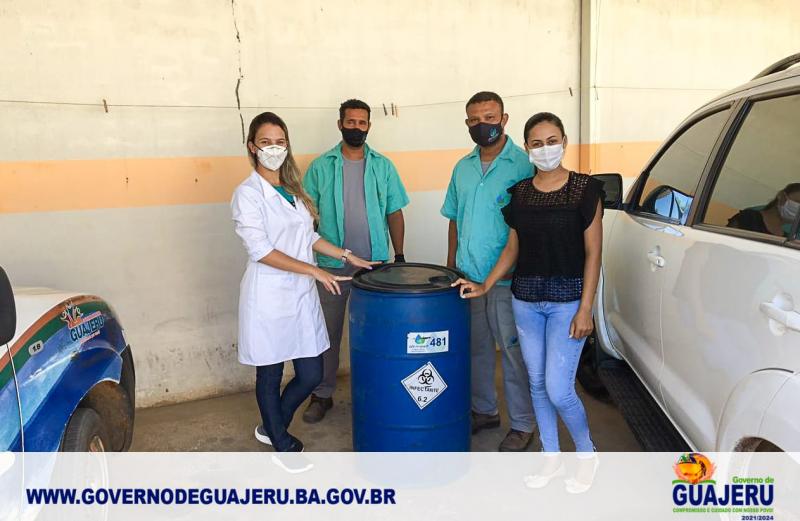 GOVERNO DE GUAJERU  CONTRATA EMPRESA ESPECIALIZADA PARA COLETA DE  RESÍDUOS DOS ESTABELECIMENTOS PÚBLICOS DE SAÚDE 