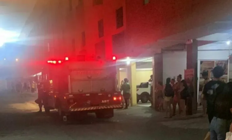 Princípio de incêndio atinge apartamento e assusta moradores no centro de Conquista