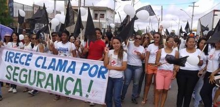 Irecê: População repudia onda de violência e cobra mais segurança pública