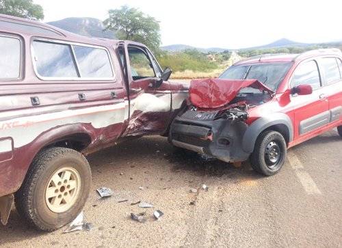 Grave acidente envolvendo dois veículo próximo a Lagoa Funda