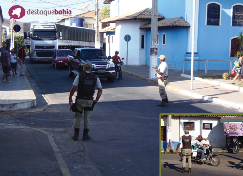 Policia realiza blitz em alguns pontos da cidade