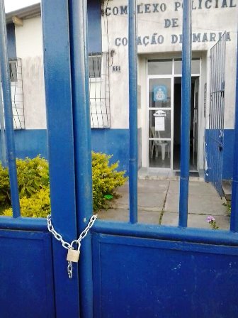 Coração de Maria: Bandidos acorrentam delegacia explodem bancos e ainda deixam bilhete