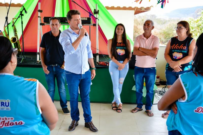 Secretaria de Desenvolvimento Social de Guajeru realizou evento em alusão ao dia do Idoso