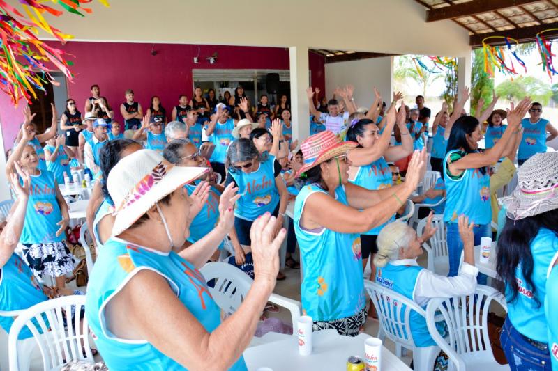 Secretaria de Desenvolvimento Social de Guajeru realizou evento em alusão ao dia do Idoso