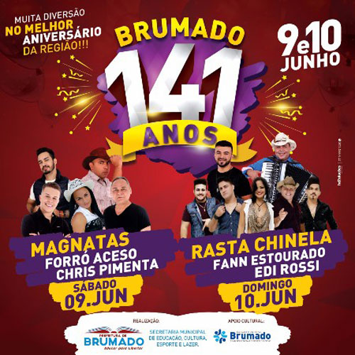 Brumado: Festejos de 141 anos terá apoio cultural da Câmara de Vereadores