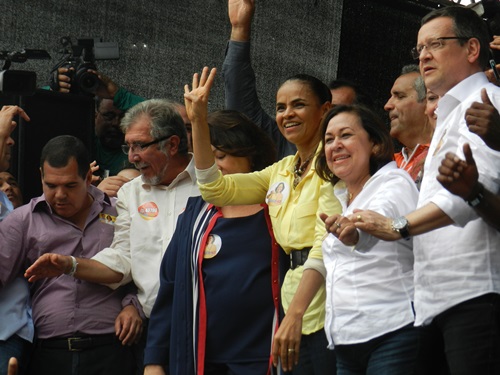 Candidata à presidência da república Marina Silva apresenta aos brumadenses suas propostas de governo 