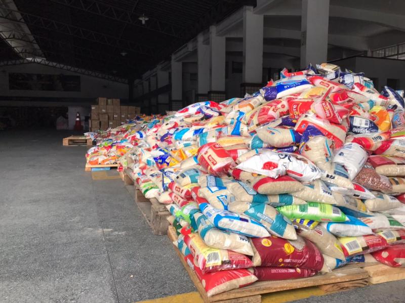 Patrulha Solidária abastece despensa de recicladores