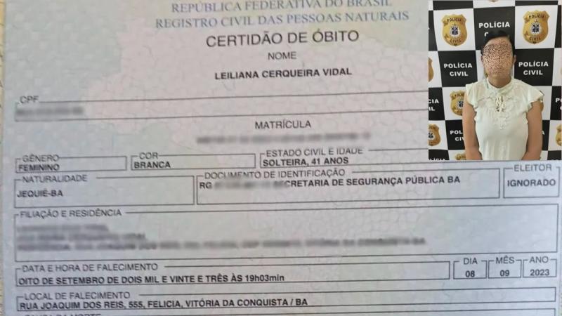 Falsa médica que atuou em Brumado, é presa pelo mesmo crime em Vitória da Conquista após forjar própria morte
