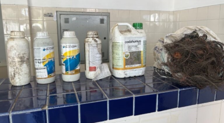 Homem é detido acusado de receptação e armazenamento irregular de agrotóxicos em Brumado