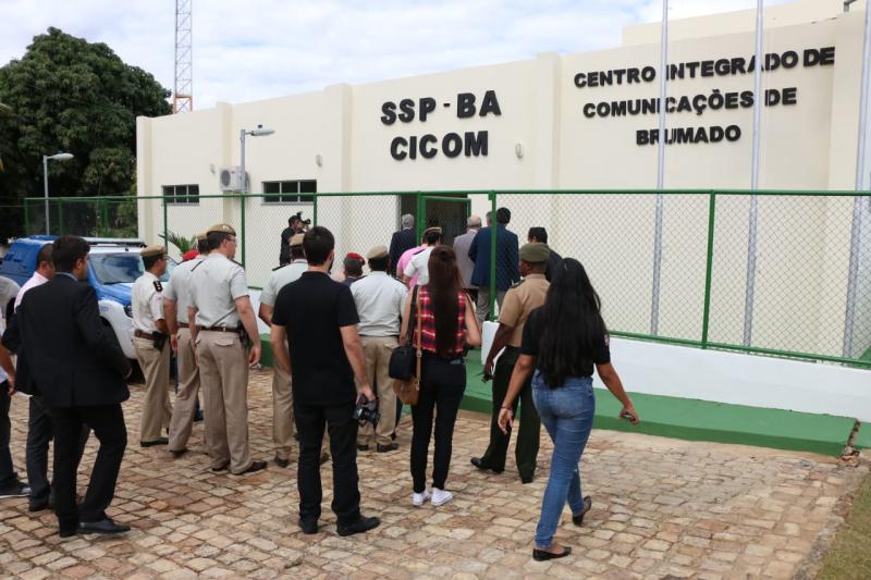 21° Centro Integrado de Comunicações da Bahia é inaugurado em Brumado