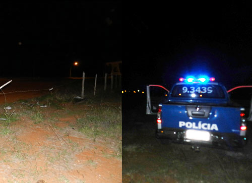 Bandidos em fuga furam cerco policial e trocam tiros com guarnição da 34ª CIPM