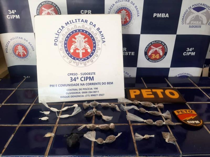 Brumado: Homem é detido acusado de tráfico de drogas