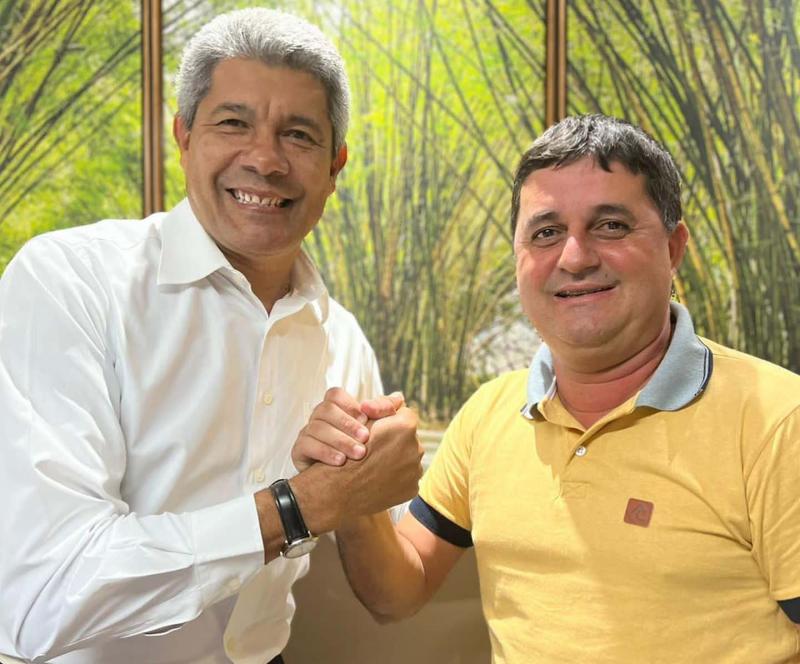 Prefeito de Barra da Estiva reforça apoio a Jerônimo
