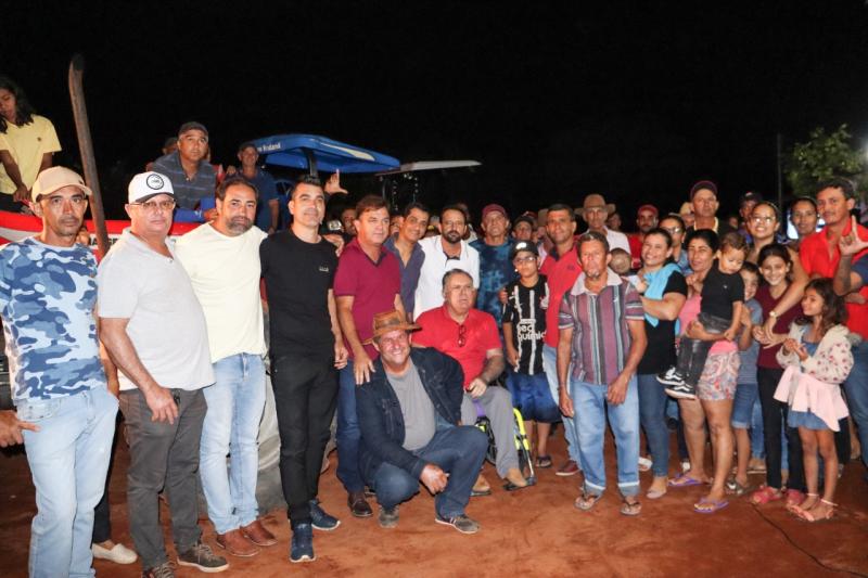 A décima mecanização dos seus mandatos: André Berkovitz entrega mecanização agrícola na comunidade de Sambaibinha