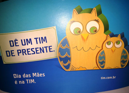 O presente da sua Mãe está na Celline Tim, você sem fronteiras