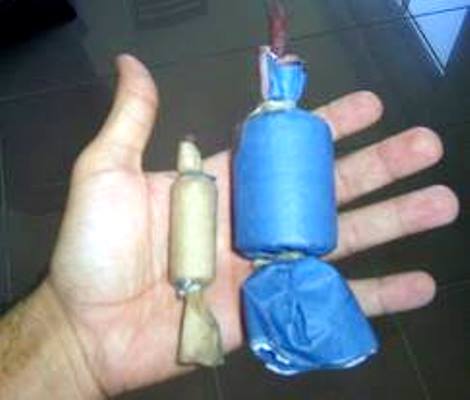 Bomba junina é lançada no interior de residência, causa estragos e muito susto