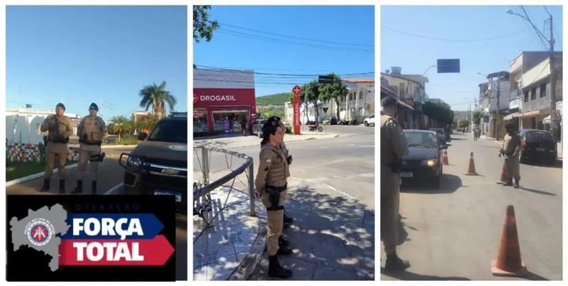 24ºBatalhão de Polícia Militar realizou Operação Força Total V em Brumado e outras áreas de atuação