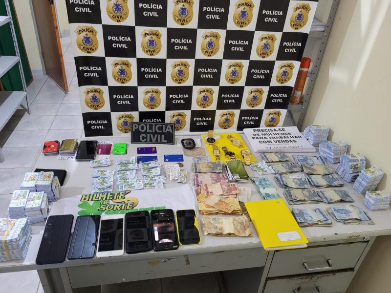 Polícia Civil prende quadrilha especializada em golpes do bilhete falso