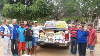 Centro de recuperação evangélico recebe doações de alimentos